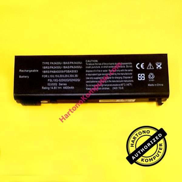 Baterai Toshiba PA3420 OEM-0